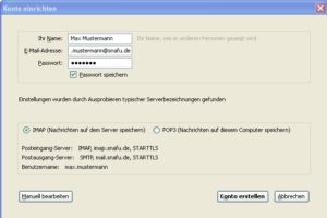 Thunderbird unter Windows einrichten 1