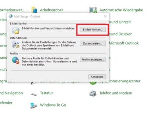 Outlook 2016 einrichten 2