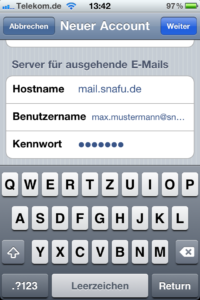 Mail auf dem iPhone einrichten 6