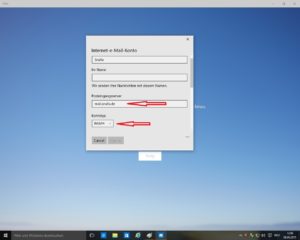 Windows 10 Mail einrichten 4