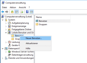 Windows Server Benutzer anlegen 2
