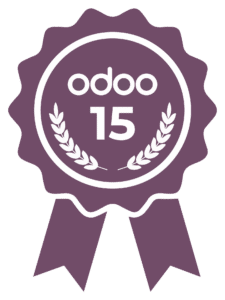 Odoo Version 15 zertifiziert Logo
