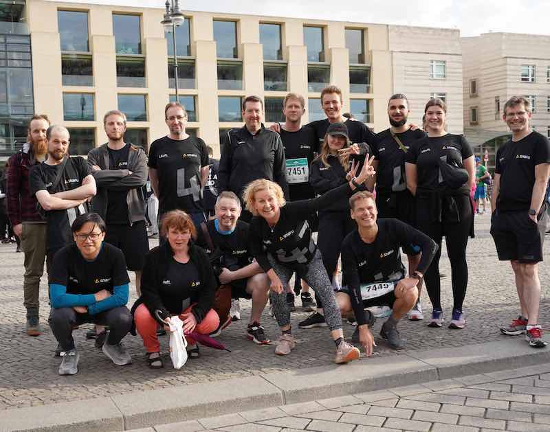 Teamfoto snafu 21. Firmenlauf